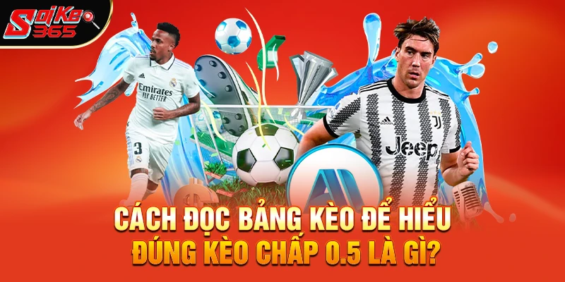 Cách đọc bảng kèo để hiểu đúng kèo chấp 0.5 