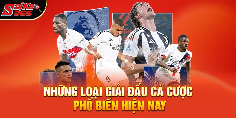 Những loại giải đấu cá cược phổ biến hiện nay