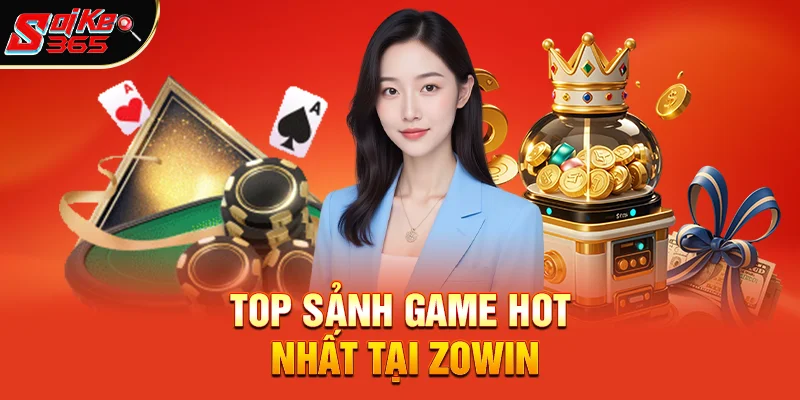 Top Sảnh Game Hot Nhất Tại Zowin Thu Hút Hàng Triệu Người Chơi