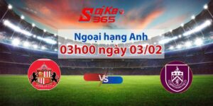 Sunderland vs Burnley